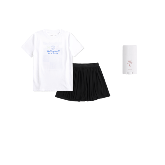 oversized graphic logo tee