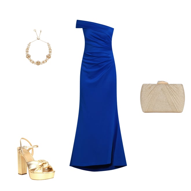princess polly baby blue dress Cobalt Blue: How To Wear and Style this Flattering Color main image 0