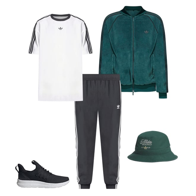 adidas Men's Adicolor Superstar Velour Track Top | Dick's