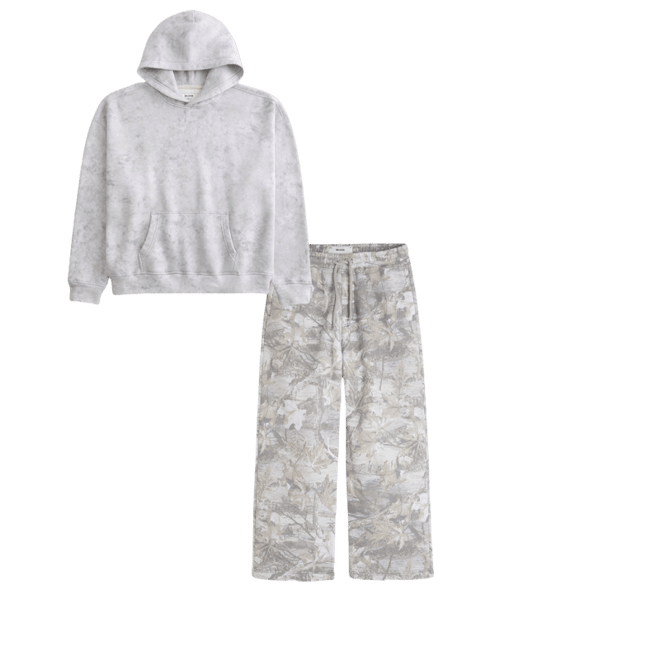 Boxy Wash Effect Hoodie