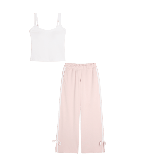 Gilly Hicks Active Side Bow Baggy Pants