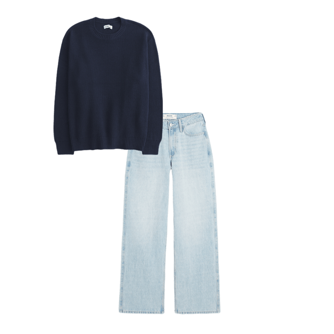 Oversized Crew Sweater