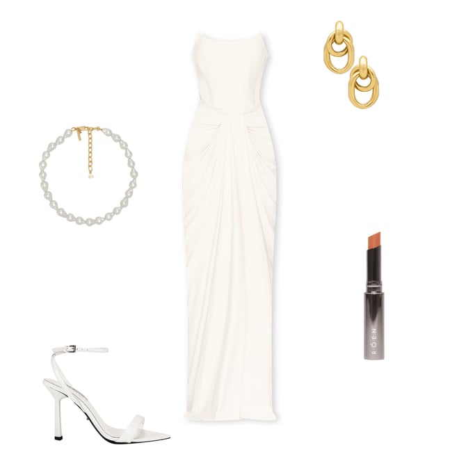 1st bundle featuring 4 items which compliment Baroque Pearl Collar Necklace
