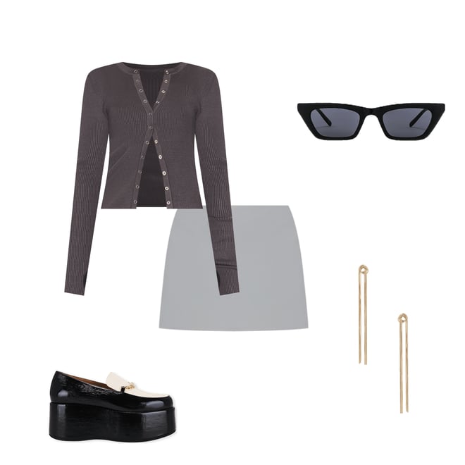 4th bundle featuring 4 items which compliment Platform Loafer Naplack