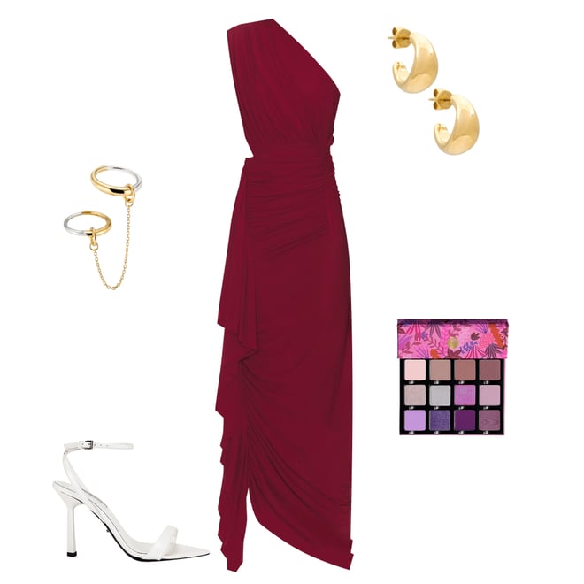 4th bundle featuring 4 items which compliment Jumbo Dome Hoop Earrings
