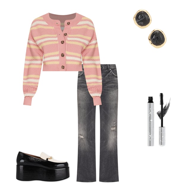 3rd bundle featuring 4 items which compliment Platform Loafer Naplack