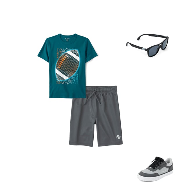 5th bundle featuring 3 items which compliment Boys Basketball Shorts