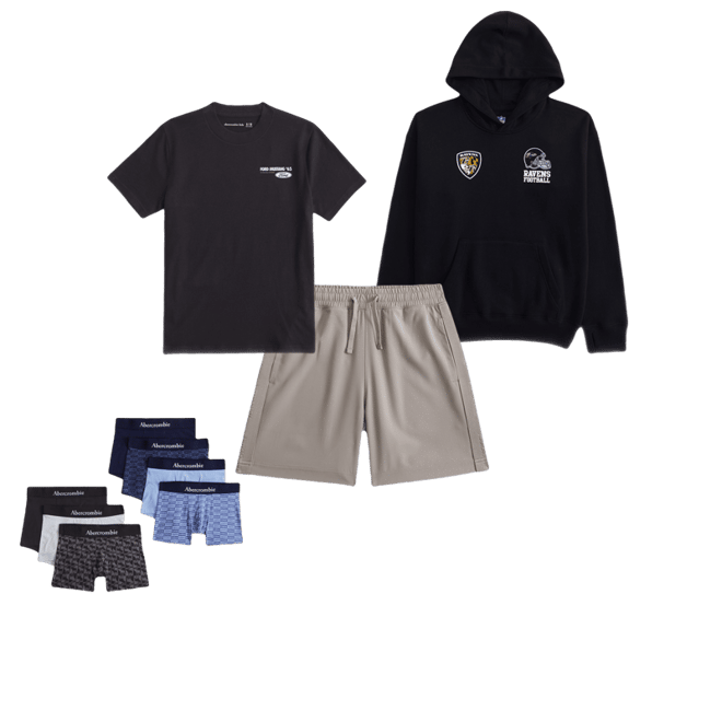 ypb logo tape shorts