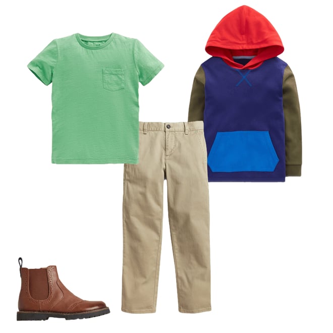 4th bundle featuring 3 items which compliment Classic Chinos-Classic Tan