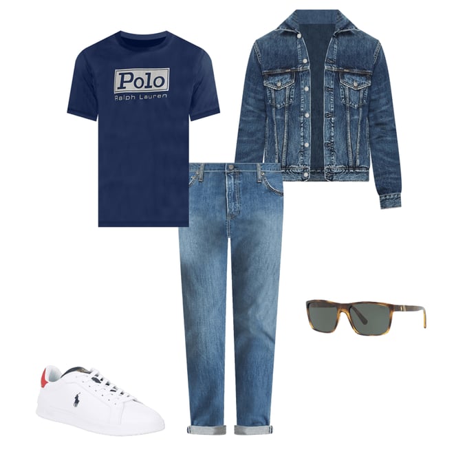 【Polo Ralph Lauren】Jersey Graphic Short Sleeve T-Shirt☆ Polo Ralph Lauren Jersey Graphic Short Sleeve T-Shirt