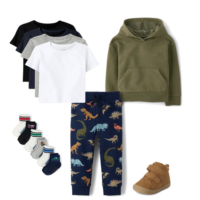 1st bundle featuring 4 items which compliment Baby And Toddler Boys First Steps Sneakers