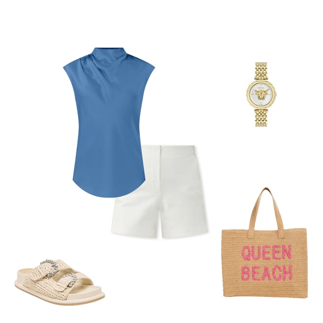 【BTB Los Angeles】Queen Beach Tote かごバッグ トート 00000000_zi_8faa4aa3-6c86-4739
