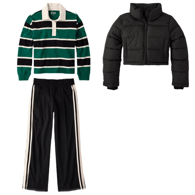 2nd bundle featuring 2 items which compliment Tween Girls Oversized Rugby Polo