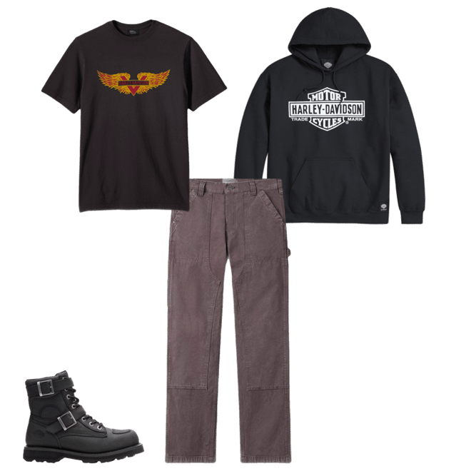 Men's TM Bar &Shield Pullover Hoodie | Harley-Davidson USA