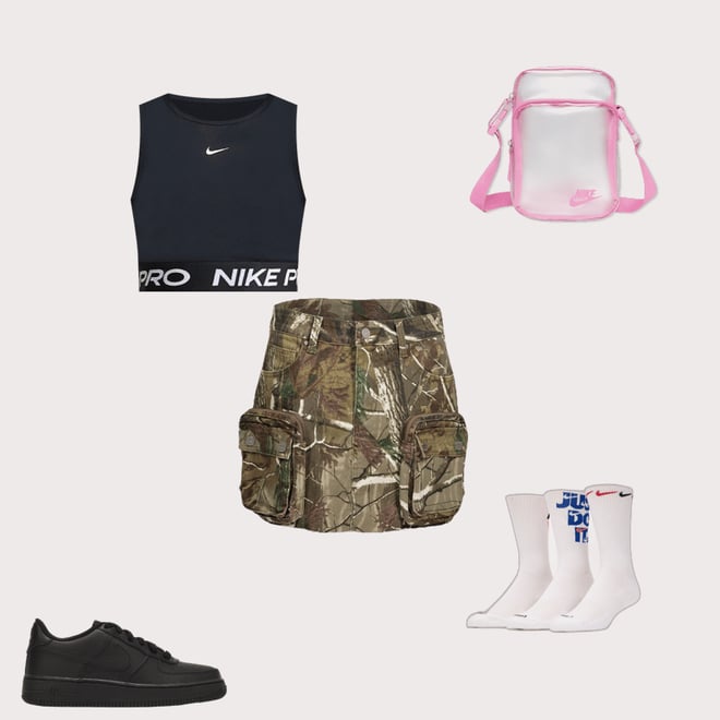 Nike Crystal Heritage Crossbody Bag