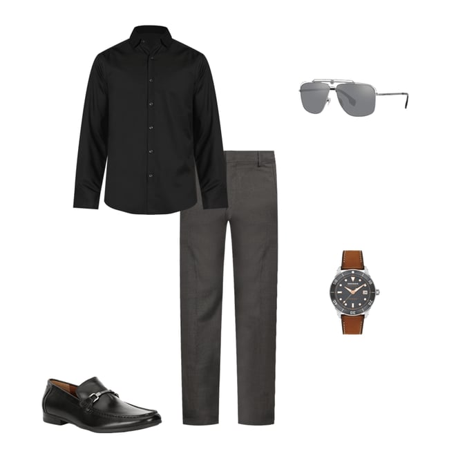 【THE MOZZ】Classic Quilted Herringbone Setup Pants Murano Wardrobe Essentials Zac Classic-Fit Suit Separates