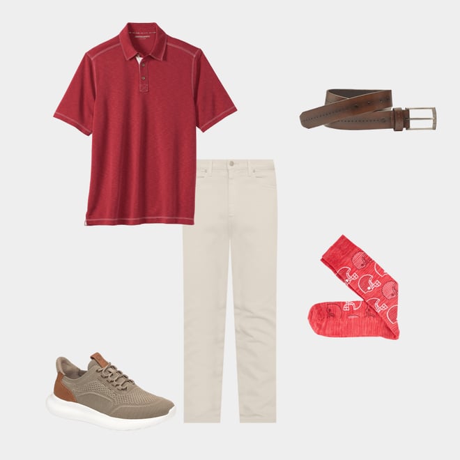 1st bundle featuring 4 items which compliment XC4® Performance Five-Pocket Pants