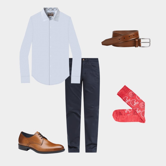 1st bundle featuring 4 items which compliment Double Self-Stitch Belt