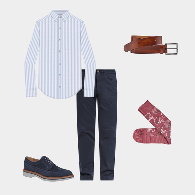 2nd bundle featuring 4 items which compliment Five-Pocket Pants