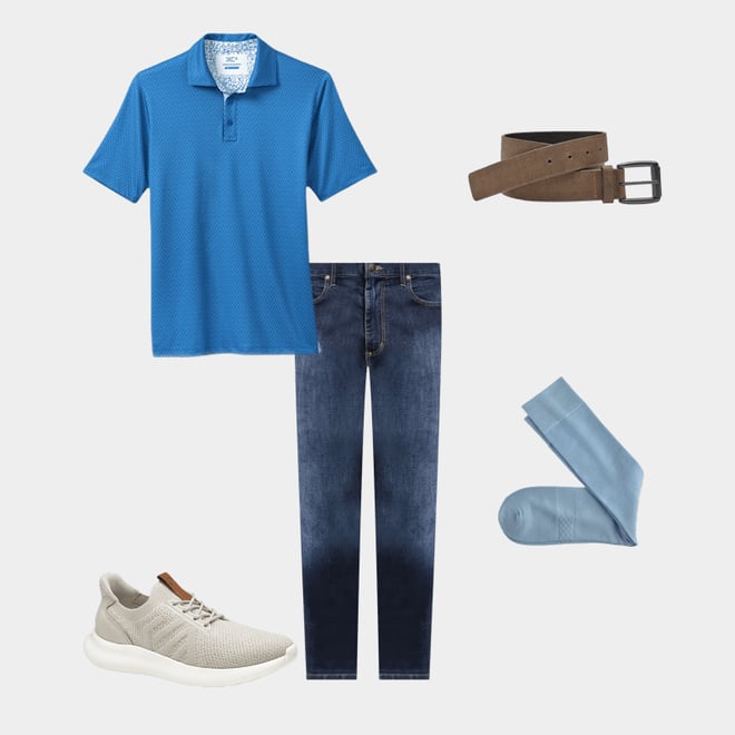 1st bundle featuring 4 items which compliment Denim Jeans