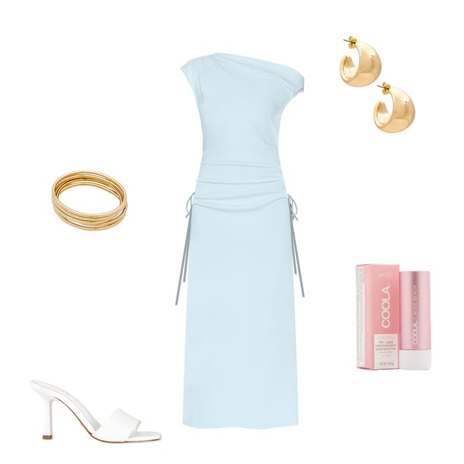 LIONESS x REVOLVE Original Sin Dress in Baby Blue | REVOLVE