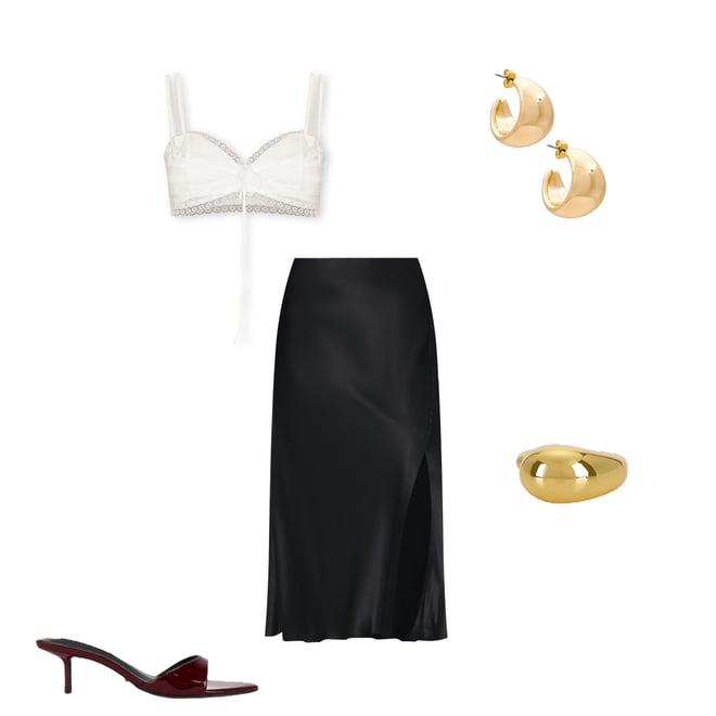 3rd bundle featuring 4 items which compliment Maya Midi Skirt
