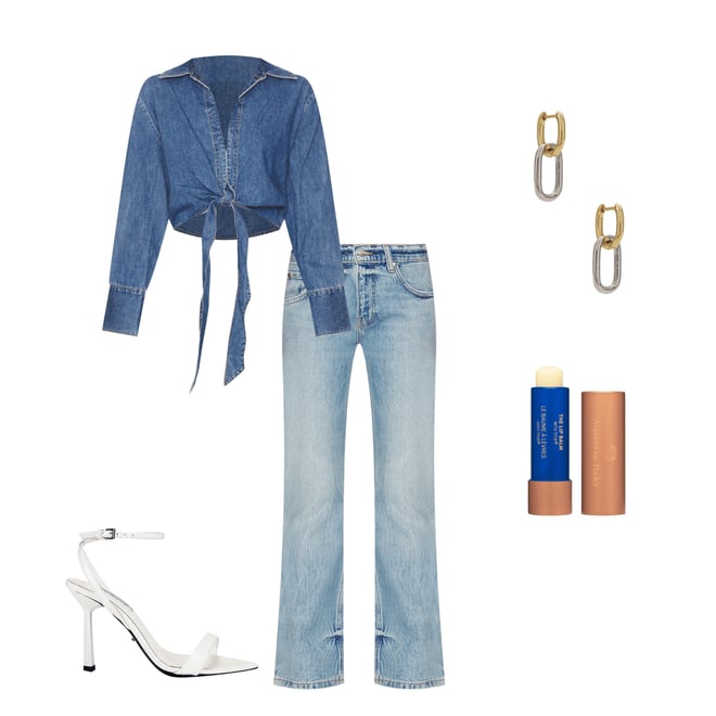 3rd bundle featuring 4 items which compliment Hannon Button Down