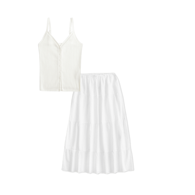 Button-Through Sweater Tank