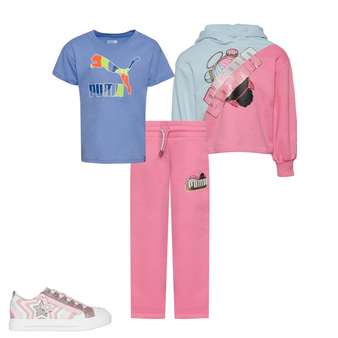 K♡ Skechers Little Girls Twinkle Toes: Twinkle Sparks - Ombre