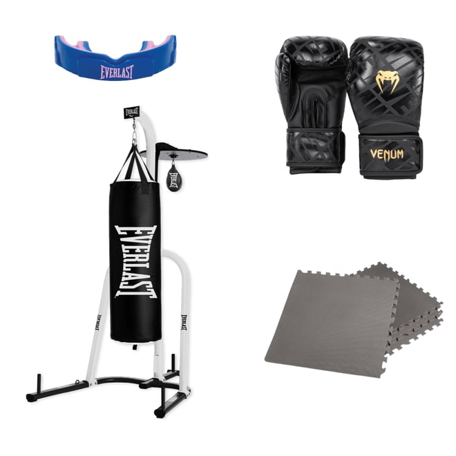 太助 EverLast Punch Bag #2 Everlast MMA Punching Boxing 2 Station Dual Heavy Duty