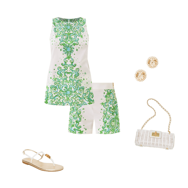 (取寄) リリー ピュリッツァー レディース チュニック Lilly Pulitzer women Palmita Palmita Tunic | Lilly Pulitzer