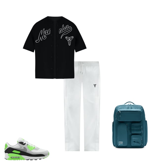 トップス Nike Kobe Details Baseball Uniform XL Nike Kobe Details Mamba Baseball Jersey Black Size Small