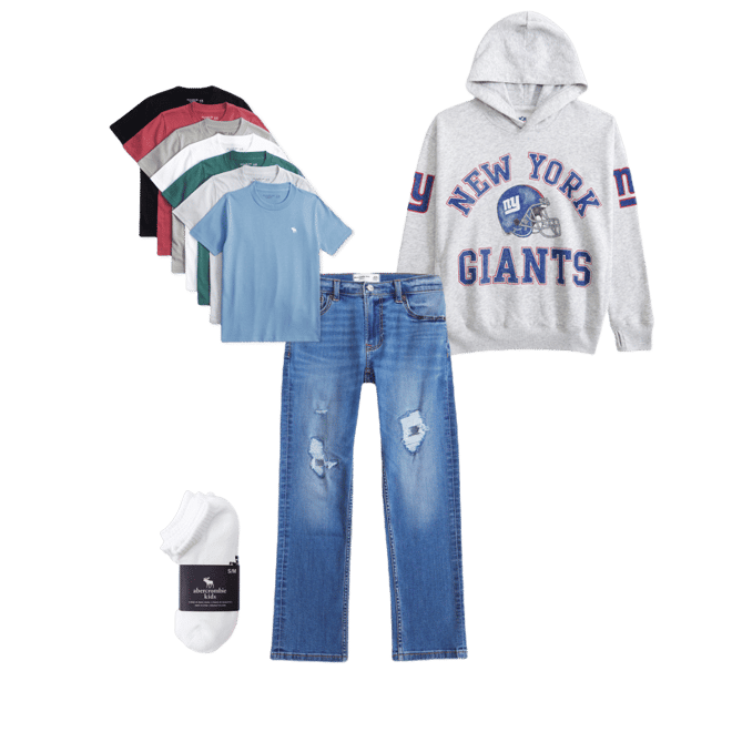 new york giants graphic popover hoodie
