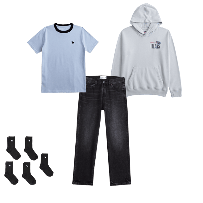 tennessee titans graphic popover hoodie