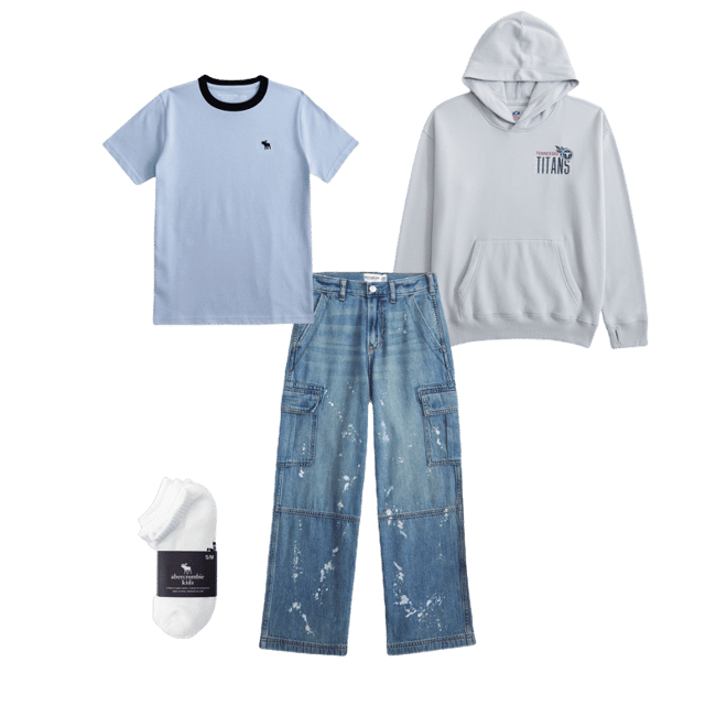 tennessee titans graphic popover hoodie