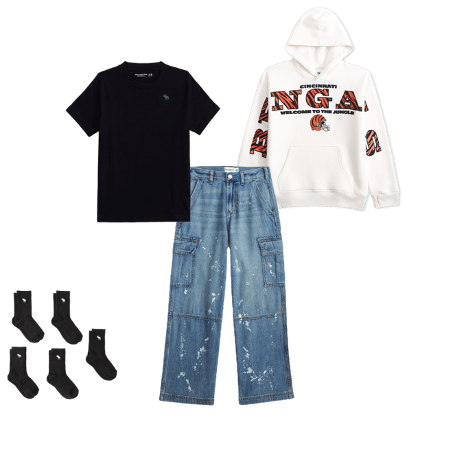 ultra baggy cargo jeans