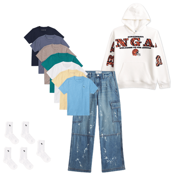 cincinnati bengals graphic popover hoodie