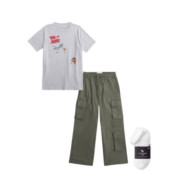 tom and jerry graphic tee