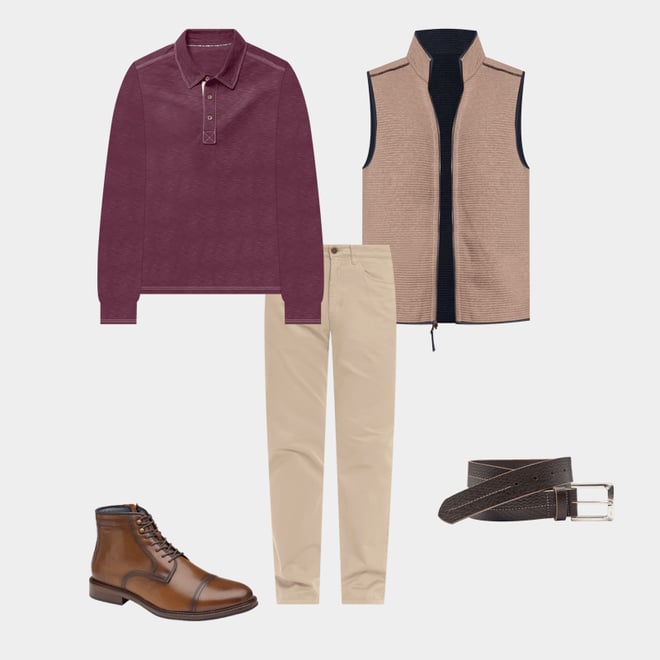 1st bundle featuring 4 items which compliment Five-Pocket Pants