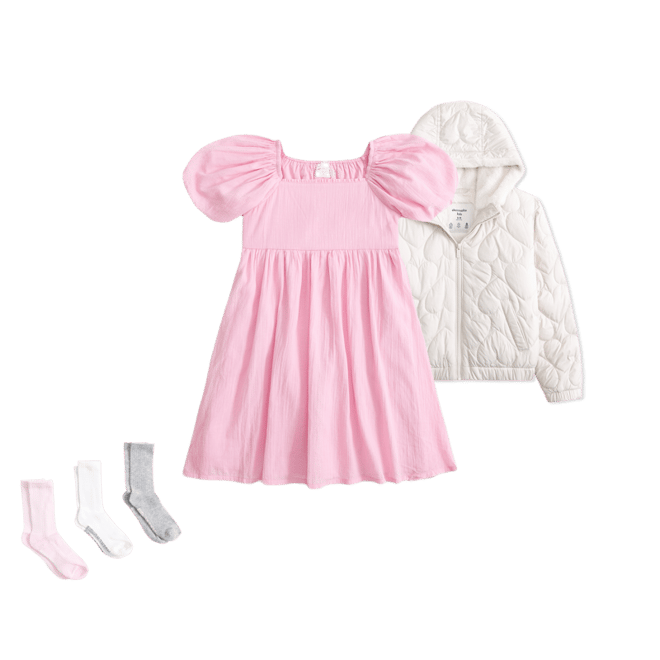 puff sleeve babydoll mini dress