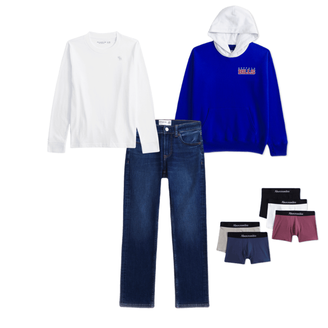 buffalo bills graphic popover hoodie