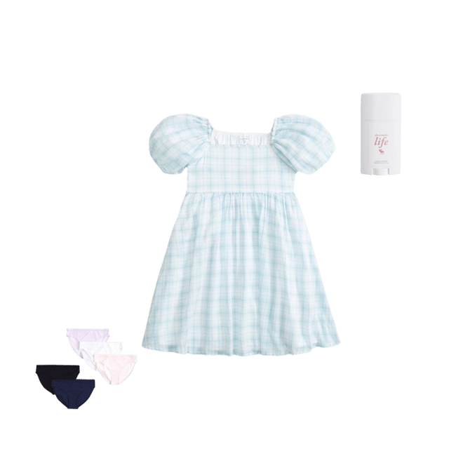puff sleeve babydoll mini dress