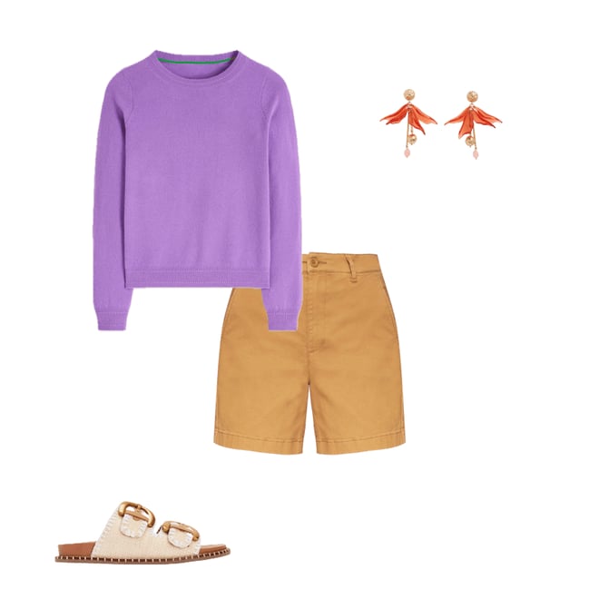 1st bundle featuring 3 items which compliment Barnsbury Chino Shorts-Hazelnut Brown