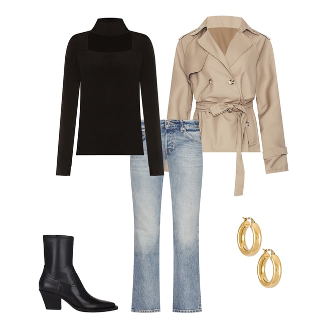 1st bundle featuring 4 items which compliment Long Sleeve Sweetheart Turtle Top