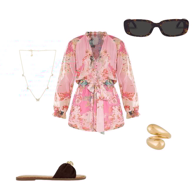 2nd bundle featuring 4 items which compliment X REVOLVE Sage Romper