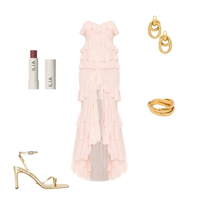 1st bundle featuring 4 items which compliment x REVOLVE Oleksandra Gown