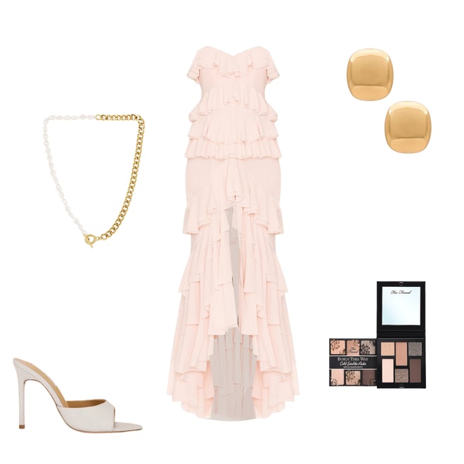 3rd bundle featuring 4 items which compliment x REVOLVE Oleksandra Gown