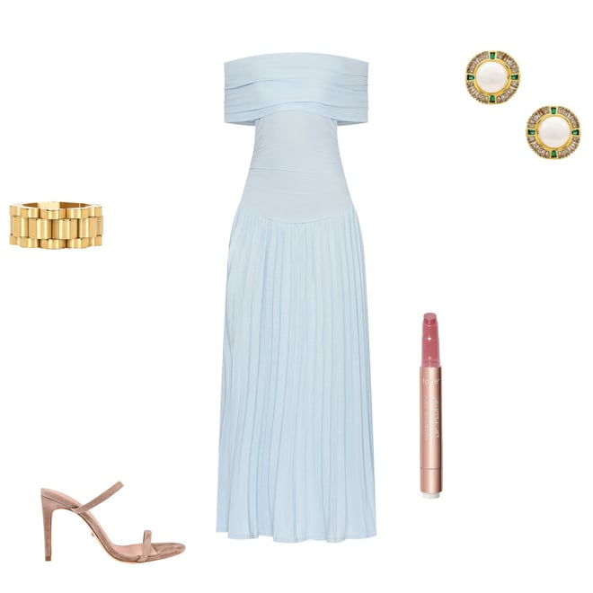 LIONESS Field Of Dreams Dress in Light Blue | REVOLVE