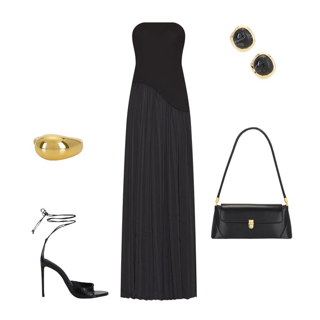 Alice Strapless Gown