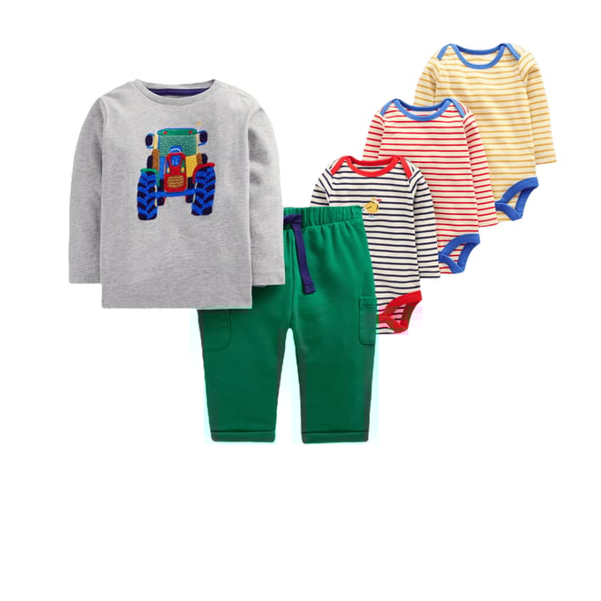 3rd bundle featuring 1 items which compliment 2-pack Ribbed Bodies-Starboard Blue Stripe